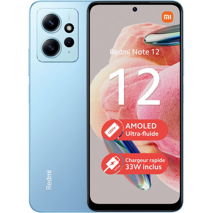 Smartphone XIAOMI Redmi Note 12 Bleu 4G Reconditionné