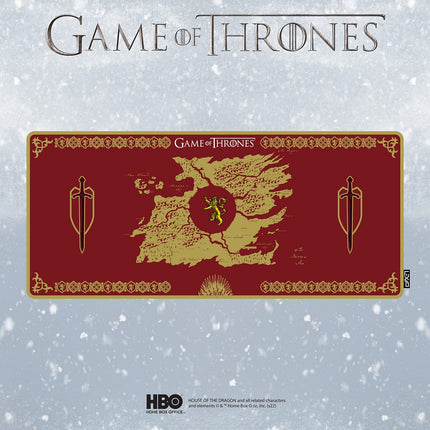 Tapis de souris LEXIP GAME OF THRONES LANNISTER XXL