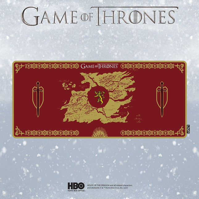 Tapis de souris LEXIP GAME OF THRONES LANNISTER XXL