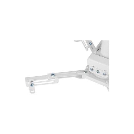 Support vidéoprojecteur KIMEX plafond, hauteur 75-115 cm, blanc