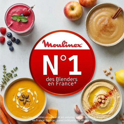 Blender chauffant MOULINEX Blendforce Cook 5 prog 6 vitess LM5768F0