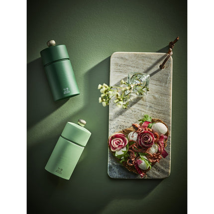 Duo moulins à poivre et sel PEUGEOT Duo Cosy vert mousse - menthe 12cm