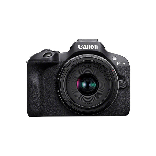 Appareil photo Hybride CANON EOS R100+RF-S 18-45 IS STM+RF-S 55-210mm