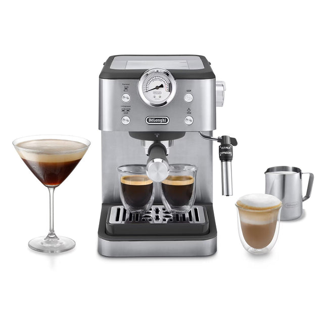 Machine à expresso DELONGHI Linea Classic EM450.M Argent
