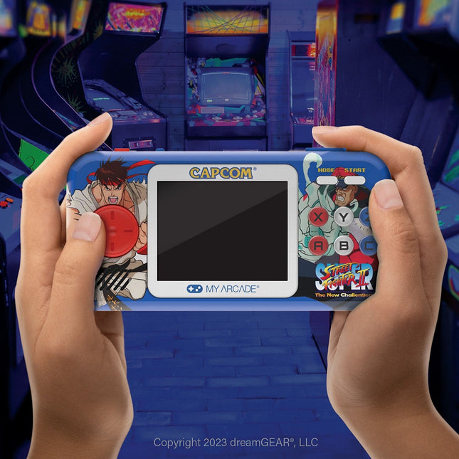 Console rétro MYARCADE Pocket Player PRO Super Street Fighter I
