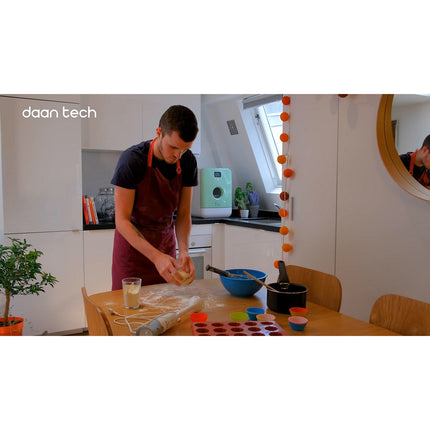 Mini lave vaisselle DAAN TECH Bob - Gris argent