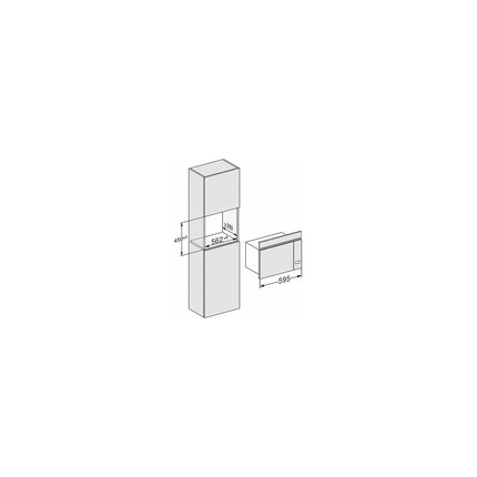 Micro ondes encastrable MIELE M 2234 SC NR