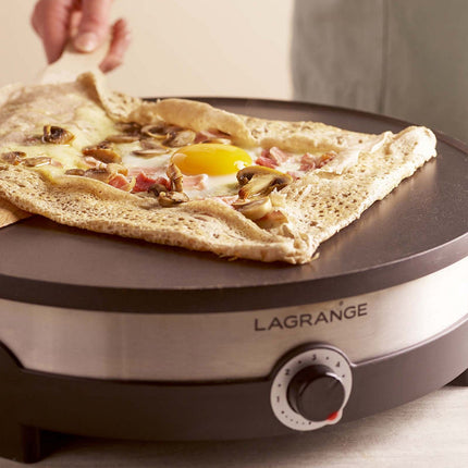 Crêpière LAGRANGE Tradi duo Grande et mini crêpes 10901