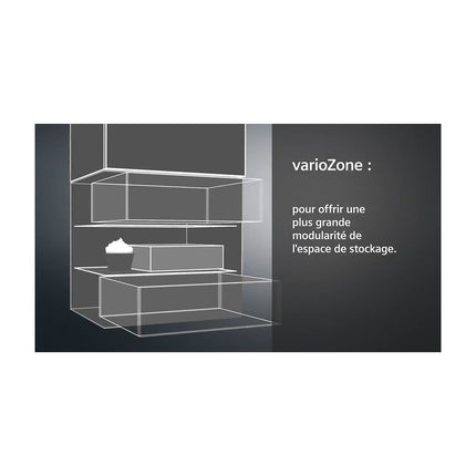 Congélateur armoire SIEMENS GS58NAWDV IQ500 varioZone