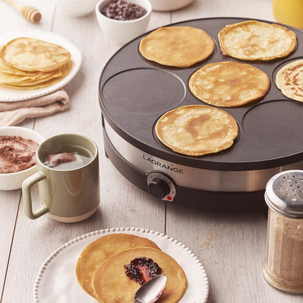 Crêpière LAGRANGE Tradi duo Grande et mini crêpes 10901