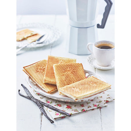 Croque, gaufrier, gaufrette LAGRANGE super 2 antiadhésif noir gaufres +GT+CM