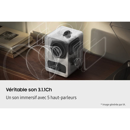 Enceinte sans fil SAMSUNG Music Studio 7 HW-LS70H WiFi BT BLACK