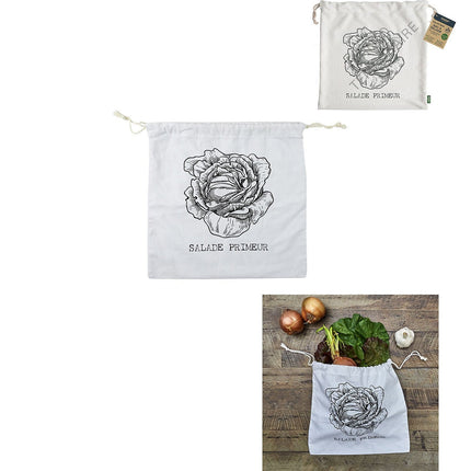 Lunch bag COOK CONCEPT conservation salade en coton 35x35c