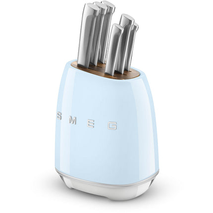 Bloc couteaux SMEG 6 pcs multi-usages