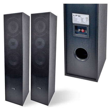 Pack enceinte Home Cinéma LTC Ensemble 5 enceintes E1004 noire Hifi /