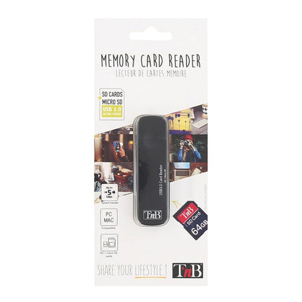 Lecteur de carte mémoire TNB Carte mémoire USB 3.0
