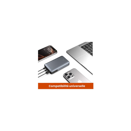 Batterie externe ADEQWAT 20 000 mAh 65W Power Delivery