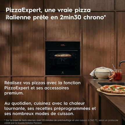 Four encastrable ELECTROLUX EOX8P38WZ Pyrolyse Chaleur tournante et Fonction Pizza 71L