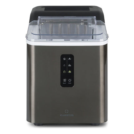 Machine à glaçons KLARSTEIN Albaron 12kg/24h 1,5L auto-clean gris