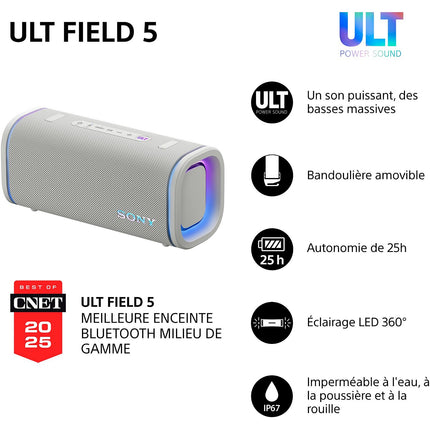 Enceinte portable SONY ULT FIELD 5 Noire