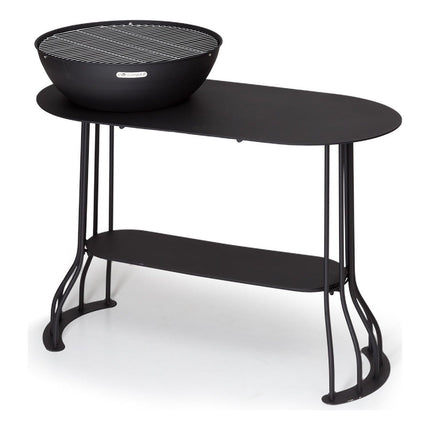 Brasero BLUMFELDT Nantai 3en1 grill & table Ø66cm bambou