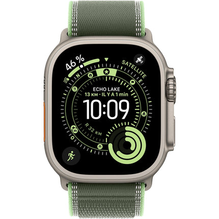 Bracelet APPLE 49 mm M/L Trail vert/vert fluo