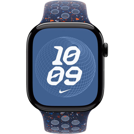 Bracelet APPLE 46 mm - M/L Sport Nike Blue Ribbon