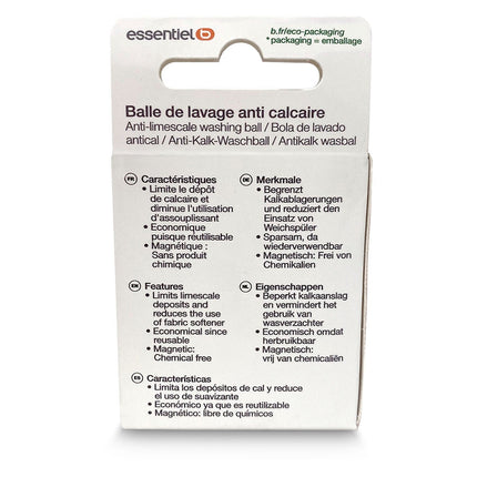 Balle de lavage ESSENTIELB Amplificateur de Lavage & Économiseur de Lessive