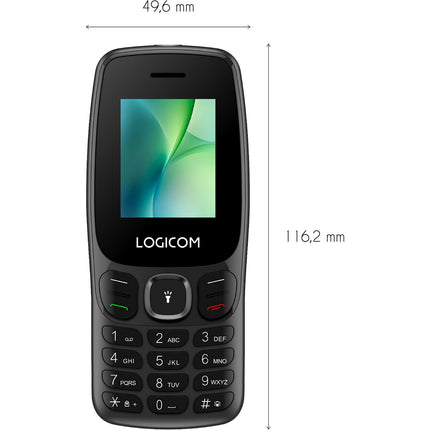 Téléphone portable LOGICOM Posh 405 Noir