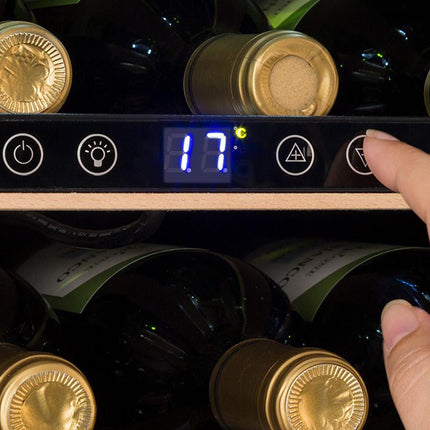 Cave à vin de service KLARSTEIN Vinsider 24 Built-In Onyx 24 bouteilles
