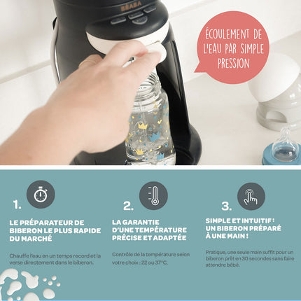Préparateur biberon BEABA Bib expresso new nightblue