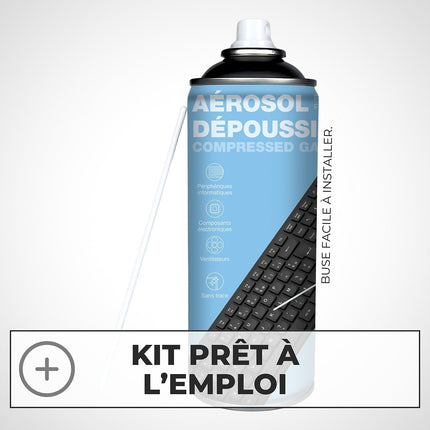 Bombe dépoussiérante APM depoussierante air sec 400ml