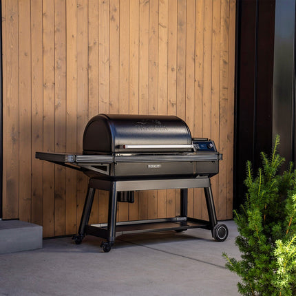Barbecue pellet LE MARQUIER IRONWOOD XL sur chariot 86 cm