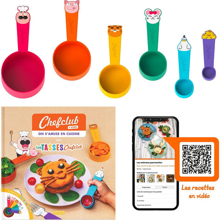 Coffret cuisine CHEFCLUB On s'amuse en cuisine avec Les Tasses