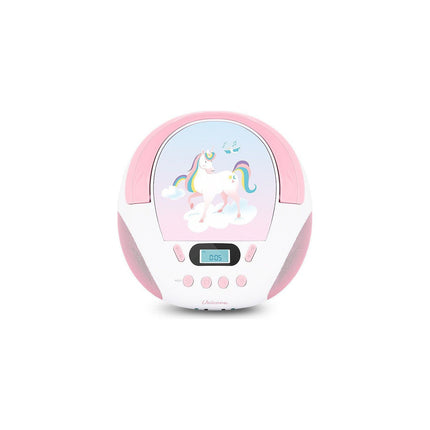 Lecteur CD MOOOV Lecteur CD MP3 Unicorn enfant avec port