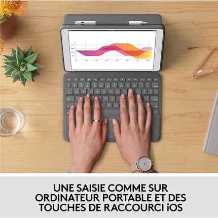 Etui LOGITECH Combo Touch Folio iPad Gen 7/8/9 Gen