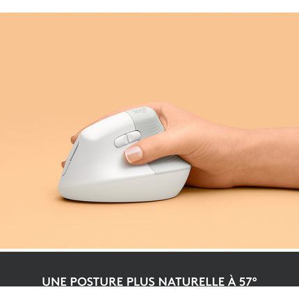 Souris sans fil LOGITECH Lift Ergonomique Silencieuse Graphite