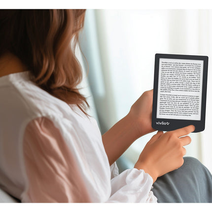 Liseuse eBook VIVLIO Coffret 2en1 Light ZEN+Housse