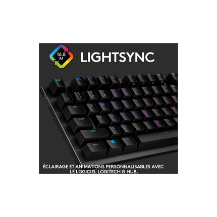 Clavier gamer LOGITECH G512 CARBON GX BLUE