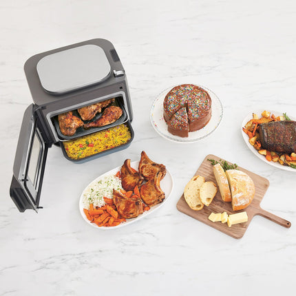 Multicuiseur NINJA SFP700EU gris/noir Combi Cooker 12,5L 12 modes de cuisson dont air fryer