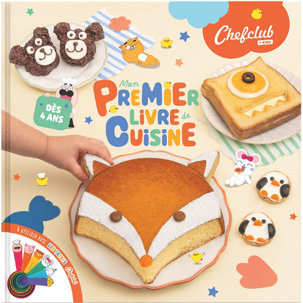 Coffret cuisine CHEFCLUB Kids - Mon premier livre de cuisine