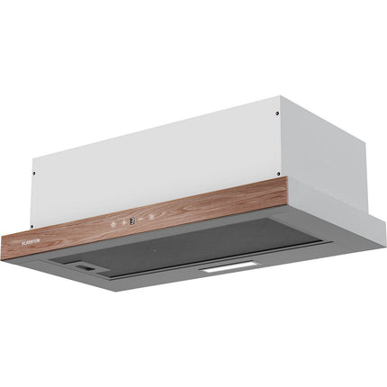 Hotte casquette KLARSTEIN ZenFusion 60cm 400m³/h CEE A Blanc