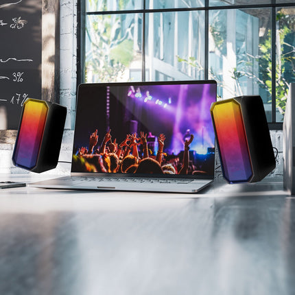 Enceinte PC TNB HPY100 Enceintes Gaming RGB