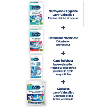 KIT DR BECKMANN starter pack entretien lave-vaisselle