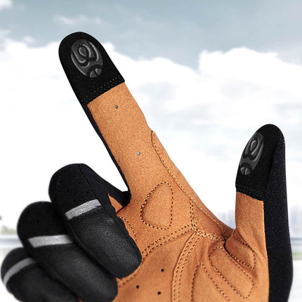 Gants AVIZAR Gants tactiles Fonction Noir et Marron S