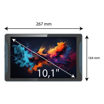 Tablette Android LOGICOM Tab Stand Pro Bleu 64Go