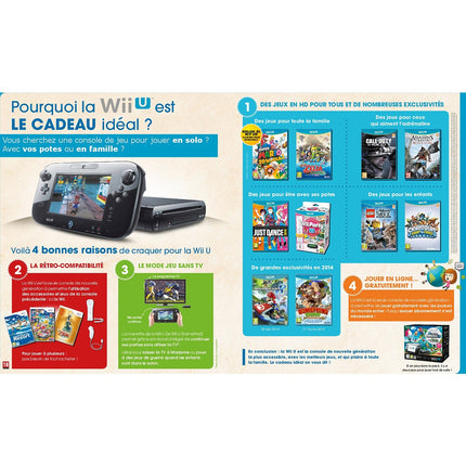 Console Wii U NINTENDO Wii U 8Go Wii Party U + NintendoLand Reconditionné