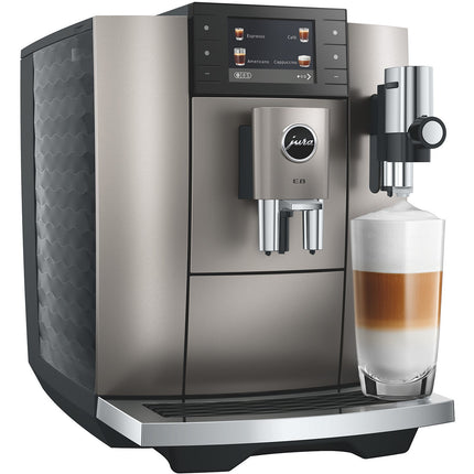 Expresso Broyeur JURA E8 Midnight Silver (ED)