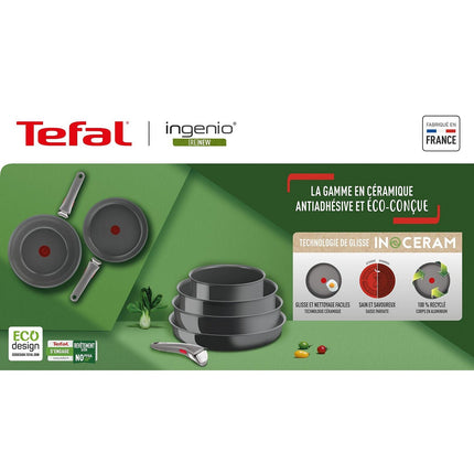 Batterie de cuisine TEFAL Ingenio Renew 3pcs L2609302