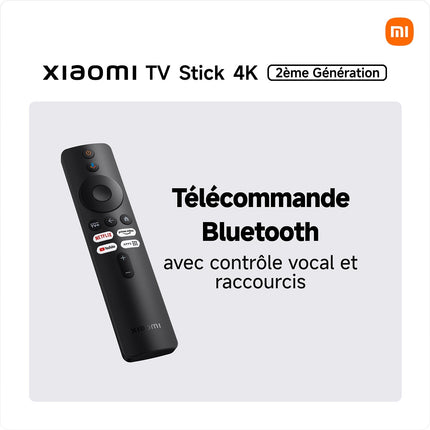 Clé TV XIAOMI STICK TV 4K OB6-EU